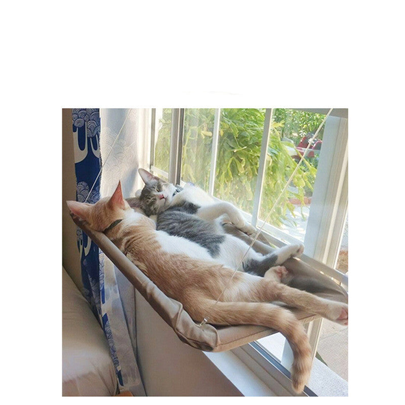 Cama para gatos con ventosa para ventana