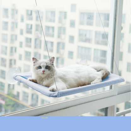Cama para gatos con ventosa para ventana